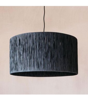 Monolux Tekli Siyah Ledli Modern Alüminyum Salon-Oturma Odası Avize