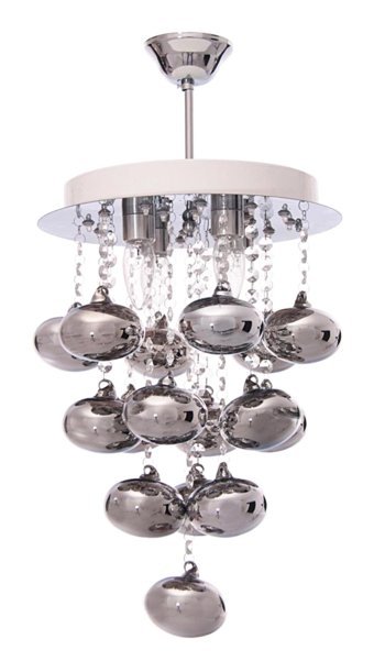 Tt Aydınlatma Tt008-3 3'lü Metalik Sarkıt Modern Metal Salon-Oturma Odası Avize