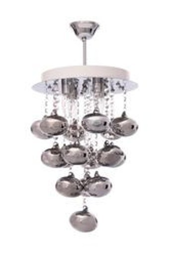Tt Aydınlatma Tt008-3 3'lü Metalik Sarkıt Modern Metal Salon-Oturma Odası Avize