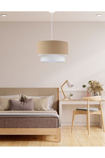 Hegza Lighting Borde 6'lı Sarı Ledli Modern Alüminyum Salon-Oturma Odası Avize