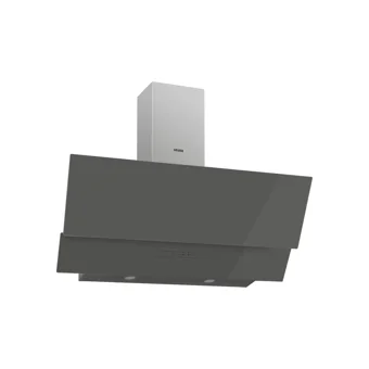 Vestel AD-9331 YG 90 cm Cam Yüzey Bacalı Duvar Tipi Davlumbaz Gri