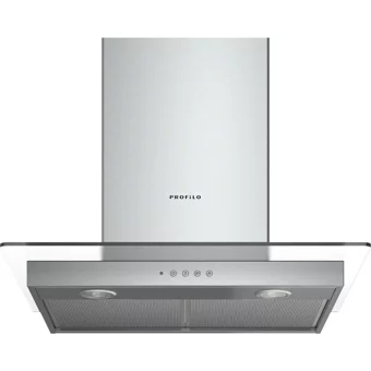 Profilo DVG6D650 60 cm Metal Yüzey Bacalı-Bacasız Duvar Tipi Davlumbaz Gri