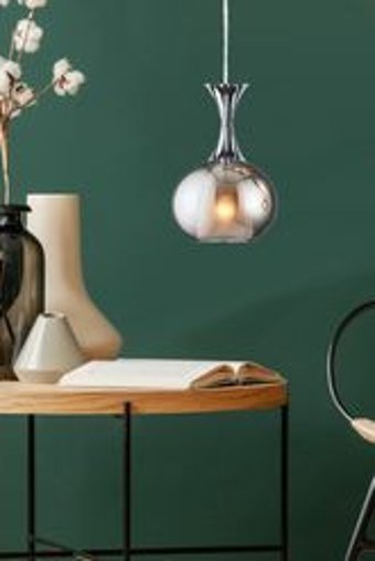 Vk Home Aydınlatma Mahidevran 5'li Altın Şapkalı Modern Cam Salon-Oturma Odası Avize