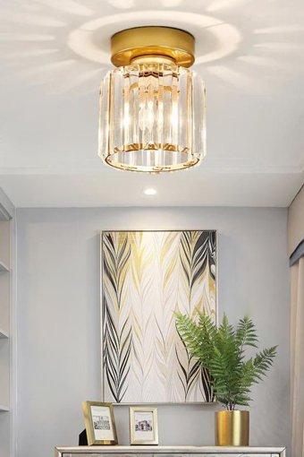 Hilalsan 7768K 4'lü Bej Metal Modern Alüminyum Salon-Oturma Odası Avize