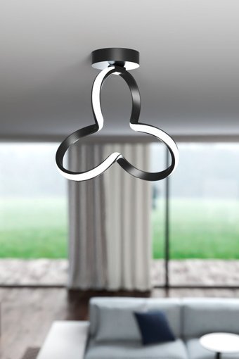 Ravello 2'li Altın Kristal Taşlı Modern Alüminyum Salon Avize