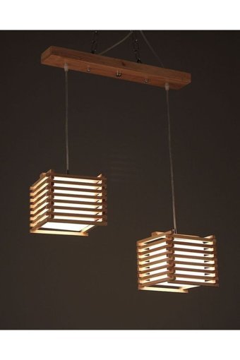 Homsel 5'li Turuncu Sarkıt Klasik Çelik Salon-Oturma Odası Avize