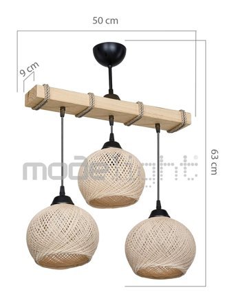Minel Dekor Led Lıghtıng Minel Tekli Beyaz Plafonyer Metal Salon-Oturma Odası Avize
