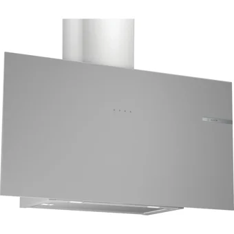 Bosch DWF95AJ70T 90 cm Cam Yüzey Bacalı-Bacasız Duvar Tipi Davlumbaz Gri