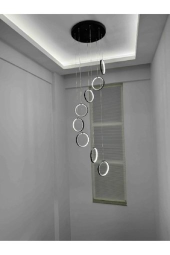Özcan Aydınlatma 3111-3 Rise Tekli Sarı Küre Eskitme Metal Salon-Oturma Odası Avize