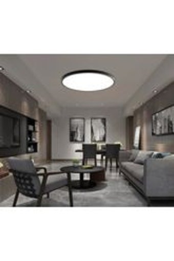 Ultra Home 4461-18-25 Tekli Kahverengi Hasır Rustik Bambu Salon-Oturma Odası Avize