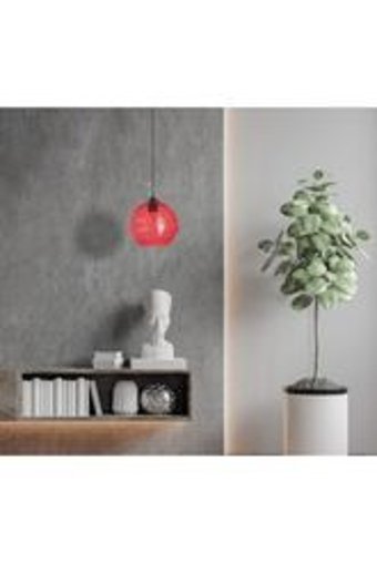 Vedemo Tekli Bej Sarkıt Retro Alüminyum Salon-Oturma Odası Avize