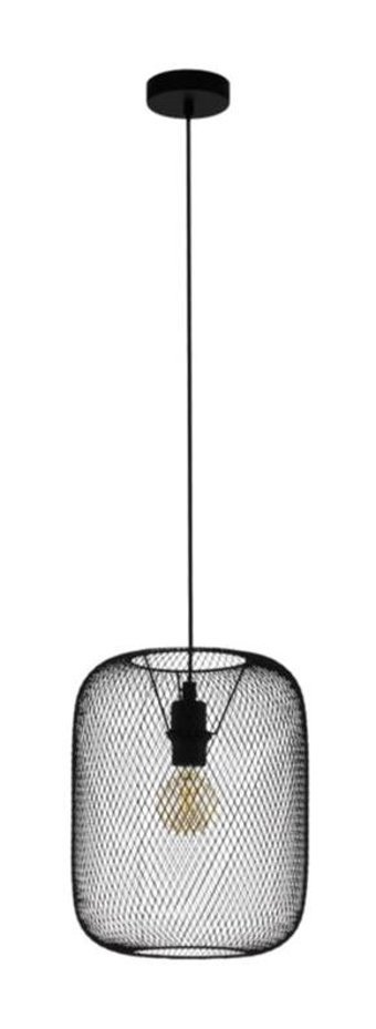 Eglo Espartaco Tekli Beyaz Ledli Modern Çelik Salon-Oturma Odası Avize
