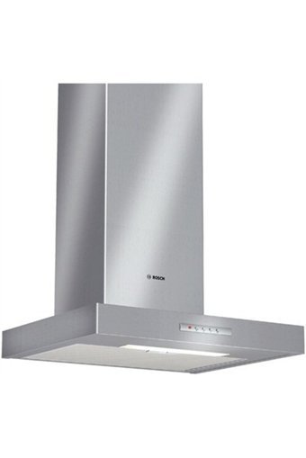 Bosch DWB063451 60 cm Çelik Yüzey Bacalı-Bacasız Duvar Tipi Davlumbaz Metalik