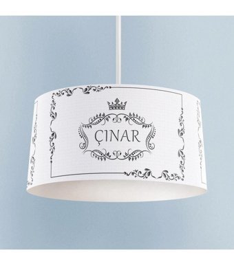 Luxshome Tekli Gri Kare Modern Metal Salon-Oturma Odası Avize