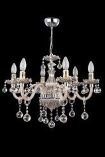 Homing Tekli Beyaz Kumaş Modern Kumaş Salon-Oturma Odası Avize