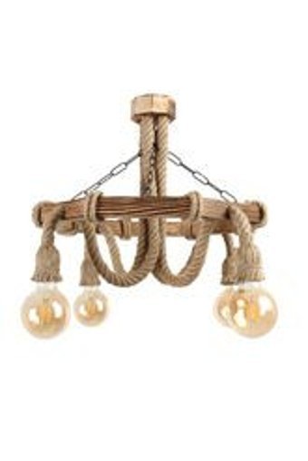 Woodhub 2324Pvd Tekli Sarı Sarkıt Modern Cam Salon-Oturma Odası Avize