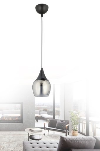 Dede 3'lü Metalik Sarkıt Modern Metal Salon-Oturma Odası Avize