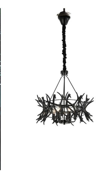 Voxlamp Lighting Solutions 2'li Siyah Ledli Modern Alüminyum Salon-Oturma Odası Avize