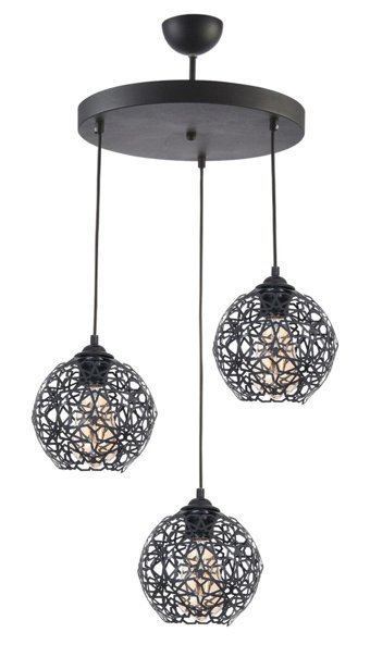 Fer Avize 5'li Mavi Cam Modern Cam Salon-Oturma Odası Avize