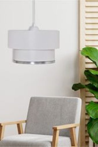 Esslight Destan 3'lü Gümüş Sarkıt Modern Metal Salon-Oturma Odası Avize
