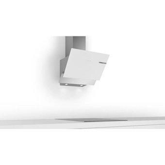 Bosch DWK65AD20R 60 cm Cam Yüzey Bacalı-Bacasız Duvar Tipi Davlumbaz Beyaz