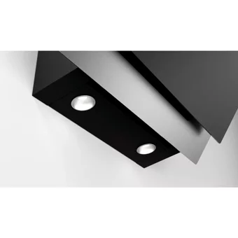 Bosch DWK68AK60T 281 W 60 cm Cam Yüzey Bacalı-Bacasız Duvar Tipi Davlumbaz Siyah