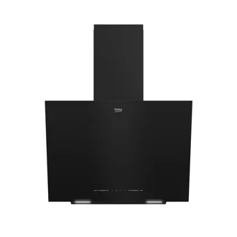 Beko BDE 6040 S 60 cm Cam Yüzey Karbon Filtreli Bacalı-Bacasız Duvar Tipi Davlumbaz Siyah