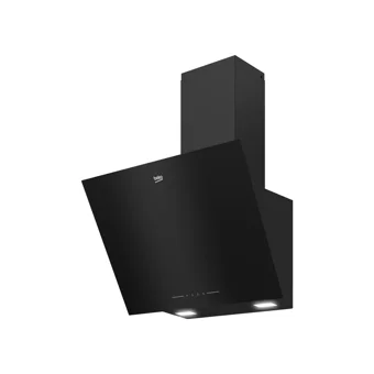 Beko BDE 6040 S 60 cm Cam Yüzey Karbon Filtreli Bacalı-Bacasız Duvar Tipi Davlumbaz Siyah