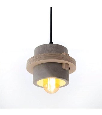 Visente Home Tekli Gri Sarkıt Modern Cam Antre-Hol Avize