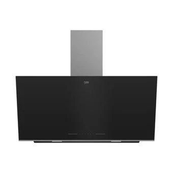 Beko BDE 9062 S 90 cm Cam Yüzey Karbon Filtreli Bacalı-Bacasız Duvar Tipi Davlumbaz Siyah