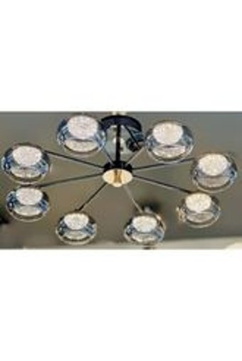Dorbien Av-6141-6K Tekli Bej Sarkıt Modern Alüminyum Salon-Oturma Odası Avize