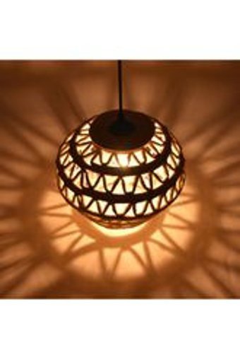 Retro Home Design Tekli Gri Sarkıt Modern Plastik Antre-Hol Avize