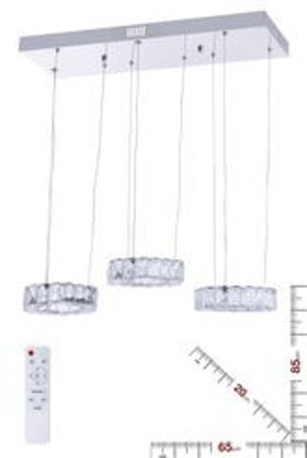 Ala Lighting Al-581-2 2'li Altın Kristal Taşlı Modern Çelik Salon-Oturma Odası Avize