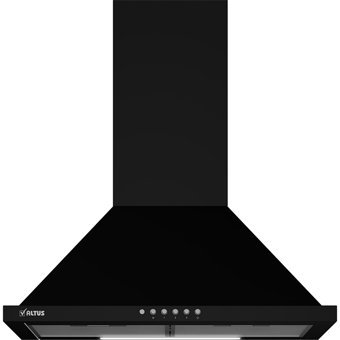 Altus ALA 521 I 146 W 60 cm Metal Yüzey Karbon Filtreli Bacalı-Bacasız Duvar Tipi Davlumbaz Inox