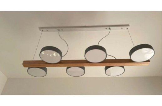 Rmdshop Ella 3'lü Siyah Cam Modern Cam Salon-Oturma Odası Avize