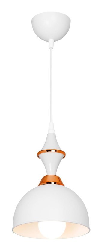Luna Lighting 2806-1A-03 Roge Tekli Sarı Küre Modern Metal Salon-Oturma Odası Avize
