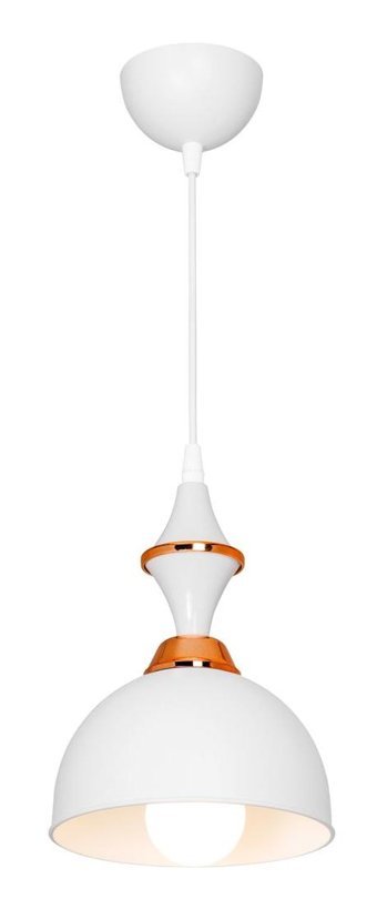 Luna Lighting 2806-1A-03 Roge Tekli Sarı Küre Modern Metal Salon-Oturma Odası Avize