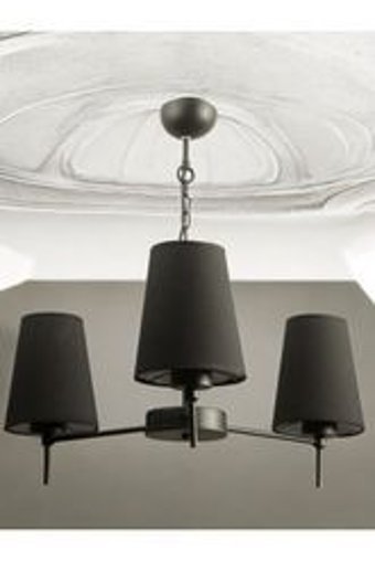 Avizade 3'lü Beyaz Sarkıt Modern Metal Salon-Oturma Odası Avize