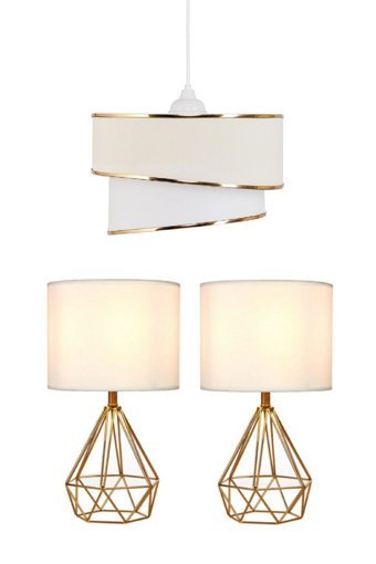 Vinner Avz-Pe02 3'lü Sarı Sarkıt Modern Metal Bebek-Çocuk Odası Avize