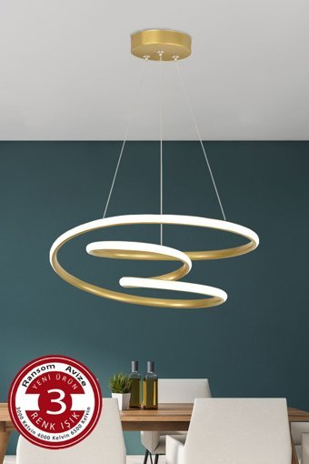 Özpolataydınlatma Yıldız 3'lü Siyah Sarkıt Modern Plastik Salon-Oturma Odası Avize