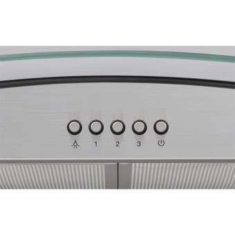 Vestel AD-9011 YX 90 cm Paslanmaz Çelik Yüzey Bacalı Duvar Tipi Davlumbaz Inox