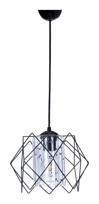 Eslight Er169 Tekli Bej Sarkıt Modern Plastik Salon-Oturma Odası Avize