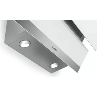 Bosch DWK095G20T 216 W 90 cm Cam Yüzey Bacalı-Bacasız Duvar Tipi Davlumbaz Beyaz