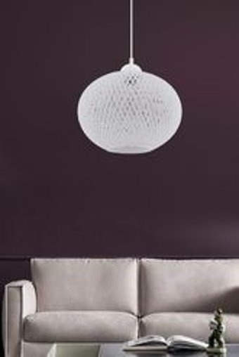 Jaju Baby Tekli Beyaz Sarkıt Modern Metal Bebek-Çocuk Odası Avize