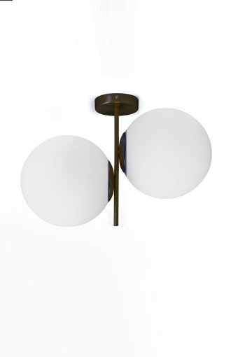 Trend Kitchen 3'lü Çok Renkli Rustik Modern Metal Salon-Oturma Odası Avize
