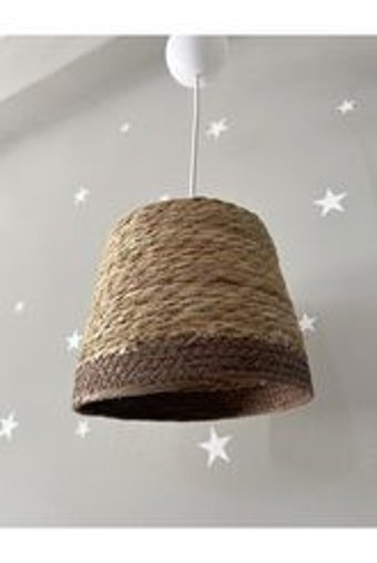 Homing Ayd-3707 Tekli Metalik Sarkıt Modern Bambu Salon-Oturma Odası Avize