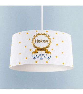 Luxshome Tekli Beyaz Ledli Modern Metal Mutfak Avize