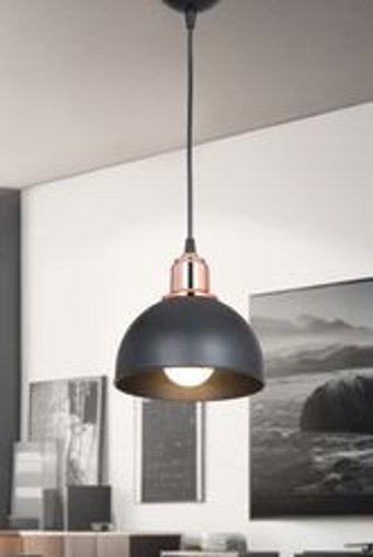 Etsylight Adore 3'lü Siyah Küre Modern Cam Salon-Oturma Odası Avize