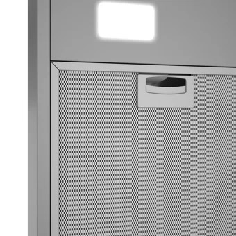 Arçelik ADT 606 60 cm Metal Yüzey Karbon Filtreli Bacalı-Bacasız Duvar Tipi Davlumbaz Inox