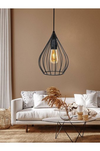 Hegza Lighting 3'lü Sarı Ledli Modern Alüminyum Salon-Oturma Odası Avize